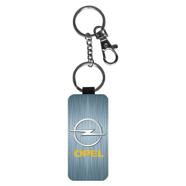 Nøkkelring: Opel 2002 Logo, stilrent anheng med levende og unikt design