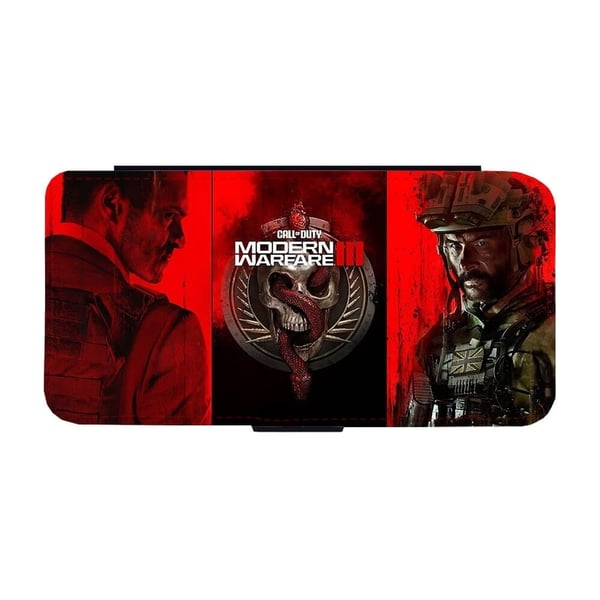 Til Samsung Galaxy S9: Call of Duty Modern Warfare 3 2023 , flip-cover med unikt motiv, mobilcover med standerfunktion