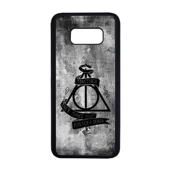 Til Samsung Galaxy S8+: Harry Potter Master of Death, mobildeksel med unikt motiv, beskyttende cover
