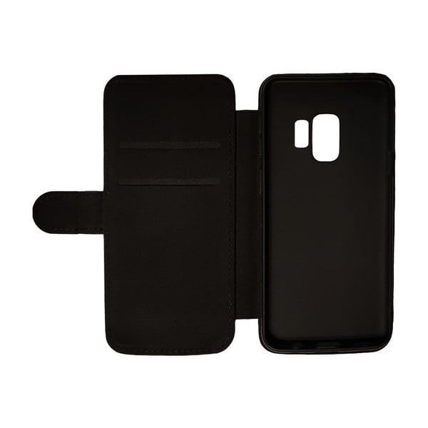 Bird Great Tit, flipdeksel med unikt motiv, mobiletui med stativfunksjon Til Samsung Galaxy S9