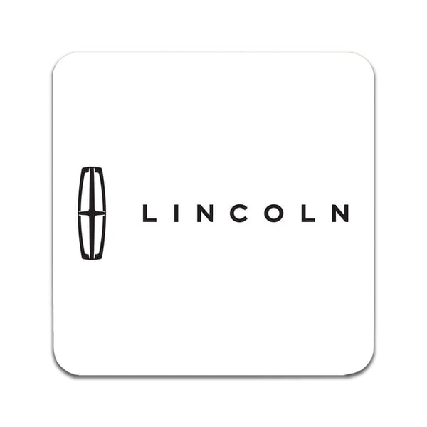 Glassunderlag (2-pakning): Lincoln, stilrene underlag med unike og livlige motiver
