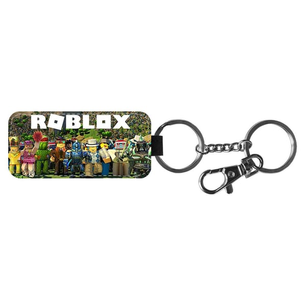 Nøkkelring: Spel Roblox, stilrent anheng med levende og unikt design