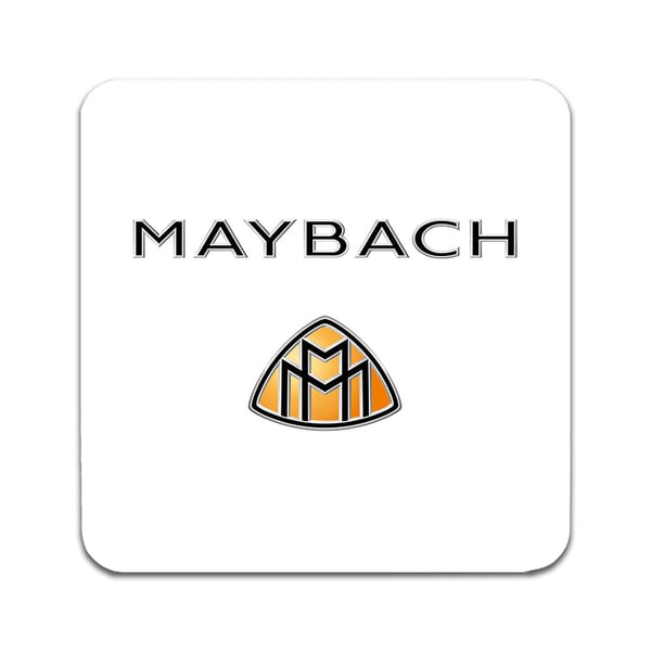Glassunderlag (2-pakning): Maybach, stilrene underlag med unike og livlige motiver