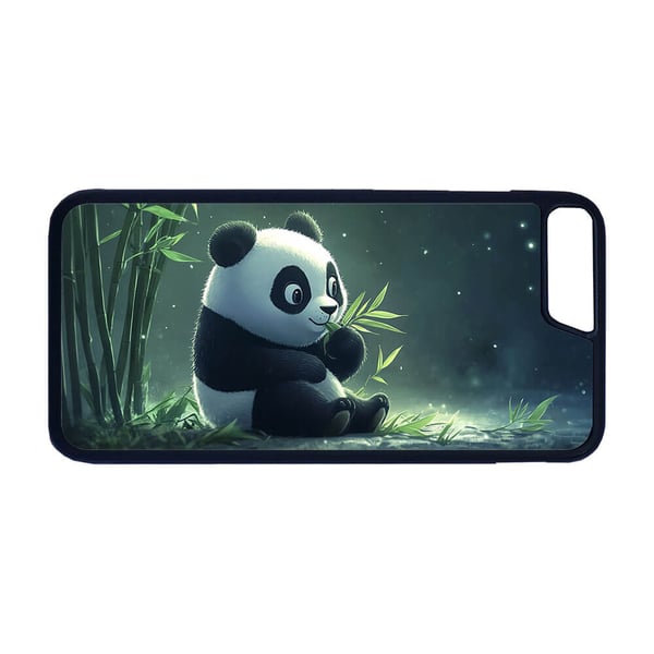 Sød Tegnefilm Panda Til Børn iPhone 7/iPhone 8 PLUS Mobilcover - Etui Sød Tegnefilm Panda Til Børn iPhone 7/iPhone 8 PLUS Mobilcover - Etui