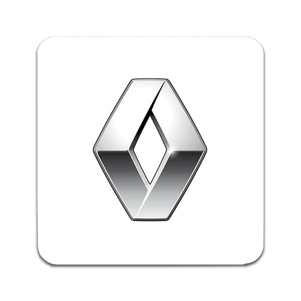 Glasbrikker (2-pak): Renault, stilrene bordskånere med unikke og levende motiver Glasbrikker (2-pak): Renault, stilrene bordskånere med unikke og levende motiver