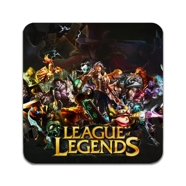 Lasinaluset (2 kpl): League Of Legends, tyylikkäät aluset uniikeilla ja eloisilla kuvioilla Lasinaluset (2 kpl): League Of Legends, tyylikkäät aluset uniikeilla ja eloisilla kuvioilla
