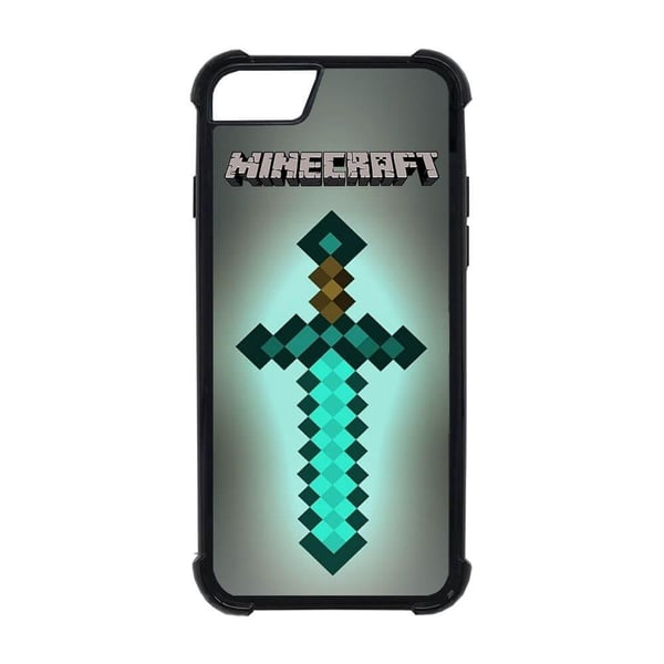 Minecraft Diamond Sword iPhone SE 2020 Matkapuhelimen Kansi