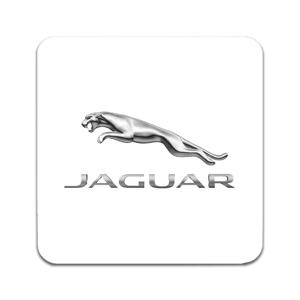 Glassunderlag (2-pakning): Jaguar, stilrene underlag med unike og livlige motiver