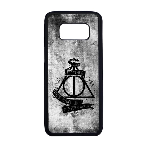 Til Samsung Galaxy S8: Harry Potter Master of Death, mobildeksel med unikt motiv, beskyttende cover