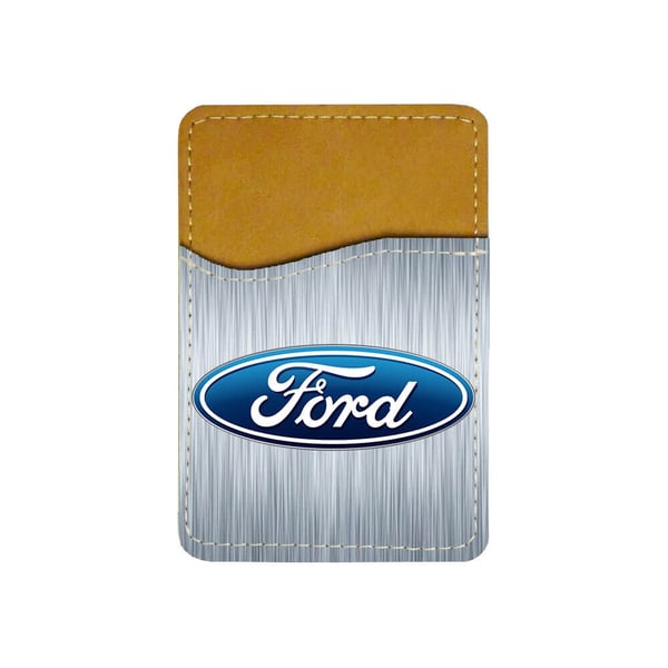 Selvklebende kortholder til mobil (Universell): Ford, kortlomme med levende og unikt design til telefonen