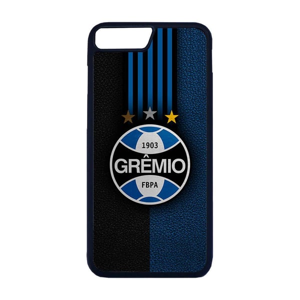 Til iPhone 7 Plus / 8 Plus: Grêmio, mobildeksel med unikt motiv, beskyttende cover