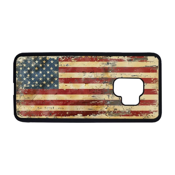 Til Samsung Galaxy S9: USA Flagg, mobildeksel med unikt motiv, beskyttende cover