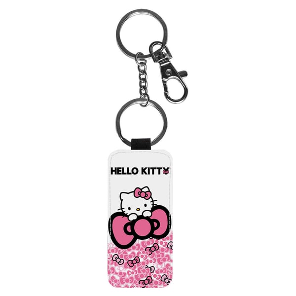 Avaimenperä: Hello Kitty, tyylikäs riipus, jossa on eloisa ja uniikki kuvio