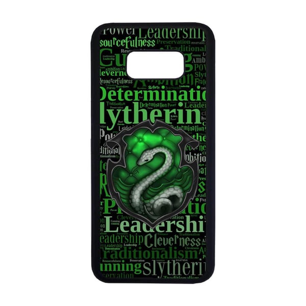 Til Samsung Galaxy S8+: Harry Potter Slytherin, mobildeksel med unikt motiv, beskyttende cover