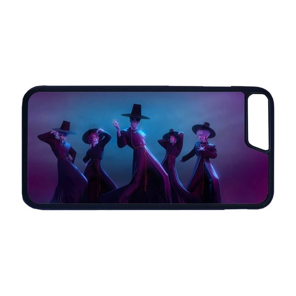 iPhone 7 Plus / 8 Plus -malliin: KPop Demon Hunters Saja Boys, suojakuori uniikilla kuviolla, kestävä kännykänkuori