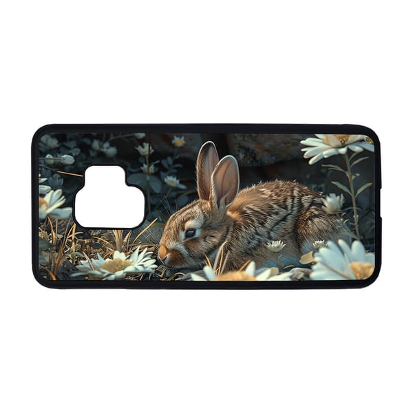 Til Samsung Galaxy S9: Dyr Kanin, mobildeksel med unikt motiv, beskyttende cover