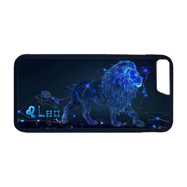 Til iPhone 7 Plus / 8 Plus: Stjernetegn Løven, mobilcover med unikt motiv, beskyttende cover