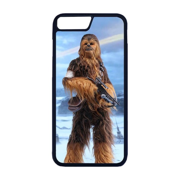 Til iPhone 7 Plus / 8 Plus: Star Wars Chewbacca, mobilcover med unikt motiv, beskyttende cover