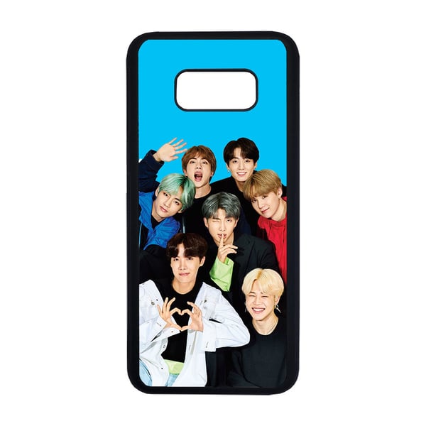 Til Samsung Galaxy S8+:  BTS the Bangtan Boys, mobilcover med unikt motiv, beskyttende cover