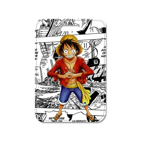 Veskeanheng: One Piece Luffy, stilrent veskepynt med levende og unikt design, veskecharm til håndvesken eller ryggsekken