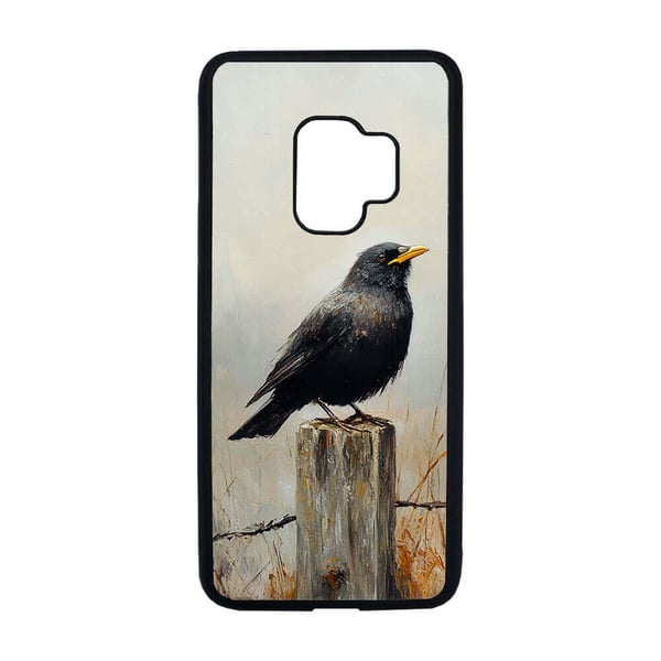 Solsort Oliemaleri Samsung Galaxy S9 Mobilcover - Etui
