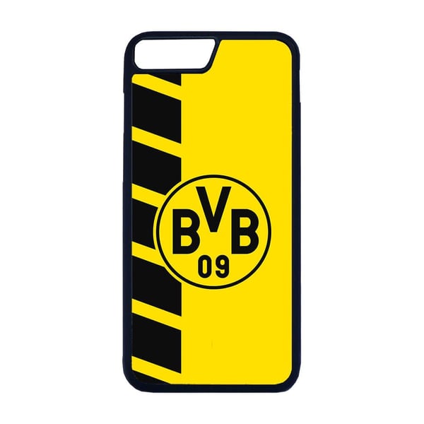 iPhone 7 Plus / 8 Plus -malliin: Borussia Dortmund, suojakuori uniikilla kuviolla, kestävä kännykänkuori