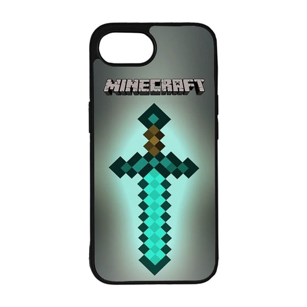 Minecraft Diamond Sword iPhone SE 5G Deksel