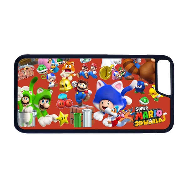 Super Mario 3D World Mobilcover - Etui Til iPhone 7 Plus/iPhone 8 Plus