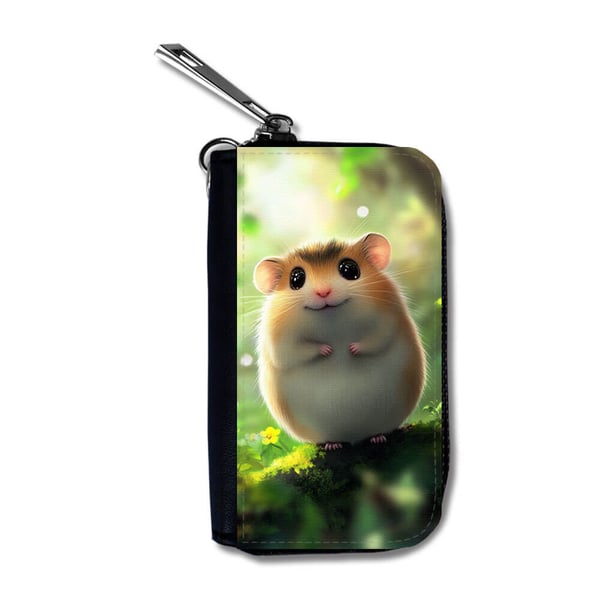 Bilnøkkeldeksel: Barne Tegneserie Hamster, beskyttende etui med unikt motiv