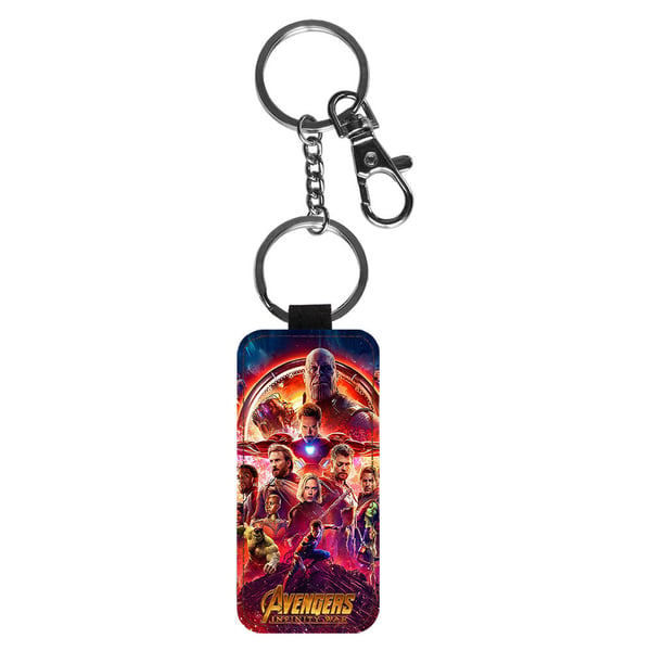 Avaimenperä: Avengers Infinity War, tyylikäs riipus, jossa on eloisa ja uniikki kuvio