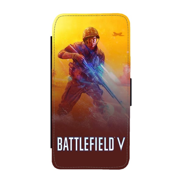 Til Samsung Galaxy S9: Battlefield V, flip-cover med unikt motiv, mobilcover med standerfunktion Til Samsung Galaxy S9: Battlefield V, flip-cover med unikt motiv, mobilcover med standerfunktion