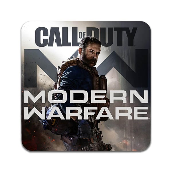 Lasinaluset (4 kpl): Spel Call of Duty, tyylikkäät aluset uniikeilla ja eloisilla kuvioilla