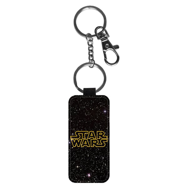 Nøkkelring: Star Wars Logo, stilrent anheng med levende og unikt design