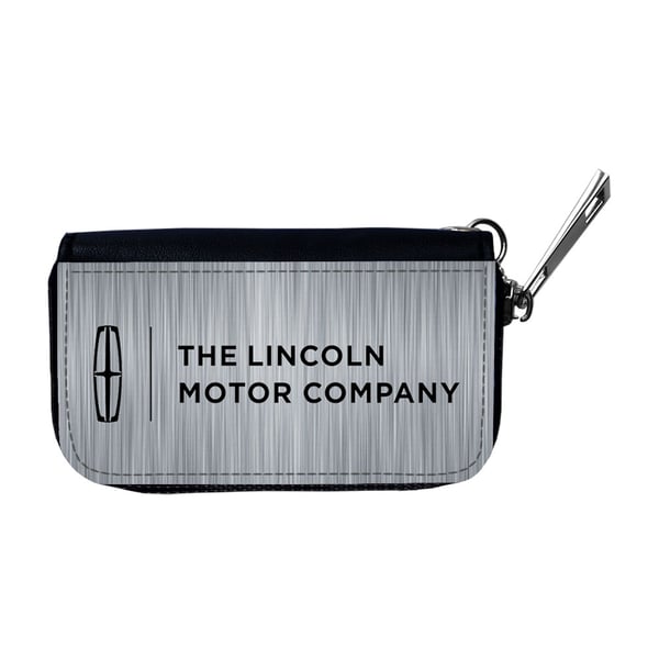Bilnøgleetui: Lincoln 2012 Logo , beskyttende cover med levende og unikt design