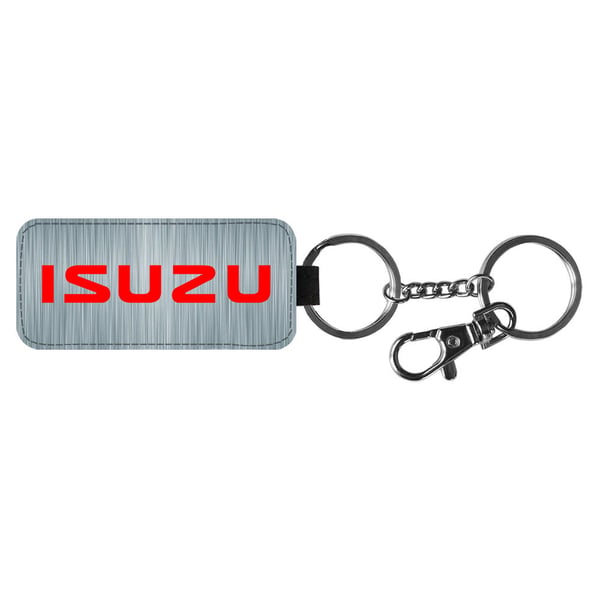 Nøkkelring: Isuzu, stilrent anheng med levende og unikt design