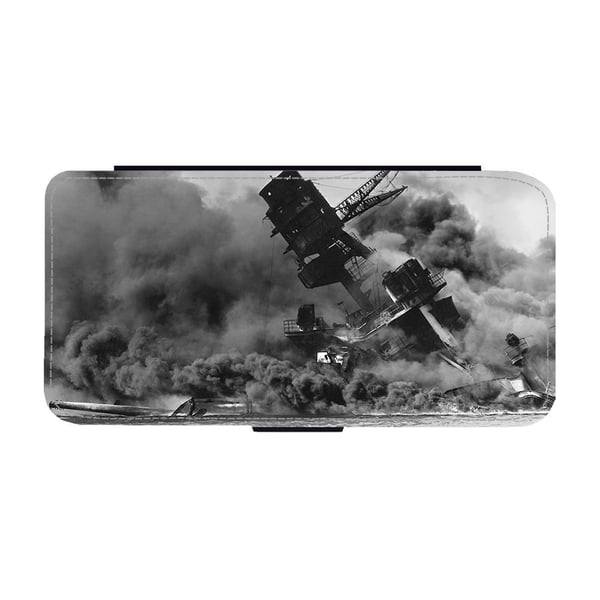 Pearl Harbor, flipdeksel med unikt motiv, mobiletui med stativfunksjon Til Samsung Galaxy S8+