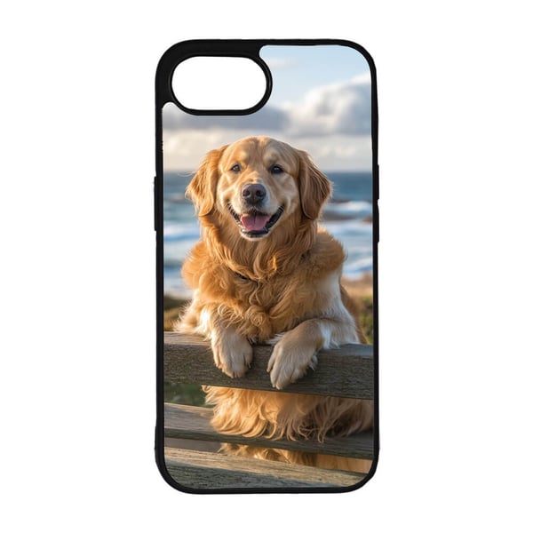 Hunde Golden Retriever iPhone SE 5G Mobiltelefon Deksel
