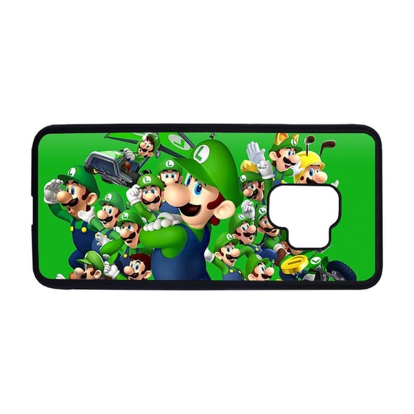 Til Samsung Galaxy S9: Super Mario Luigi, mobildeksel med unikt motiv, beskyttende cover