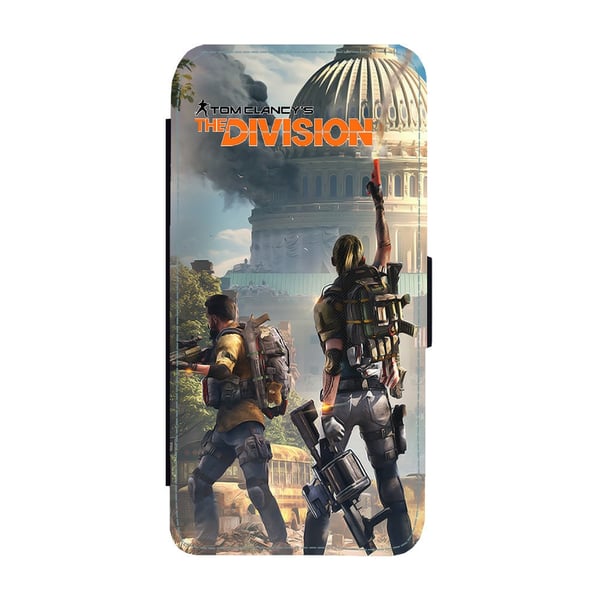 Til Samsung Galaxy S9: Tom Clancys The Division, flip-cover med unikt motiv, mobilcover med standerfunktion