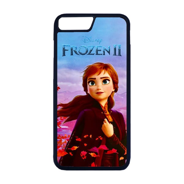 Til iPhone 7 Plus / 8 Plus: Frozen 2 Anna, mobilcover med unikt motiv, beskyttende cover