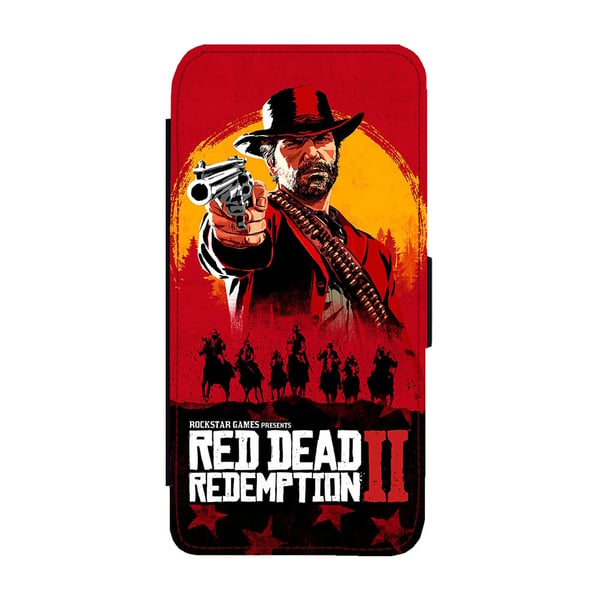 Red Dead Redemption Samsung Galaxy S9, flipdeksel med unikt motiv, mobiletui med stativfunksjon