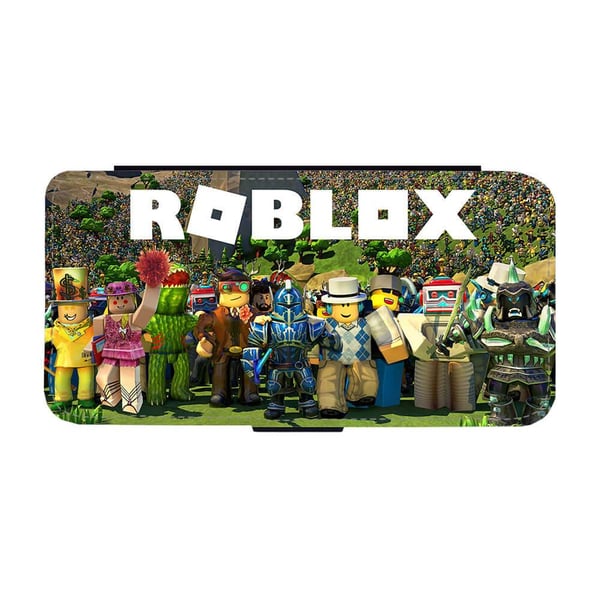 Til Samsung Galaxy S8: Spill Roblox, flipdeksel med unikt motiv, mobiletui med stativfunksjon