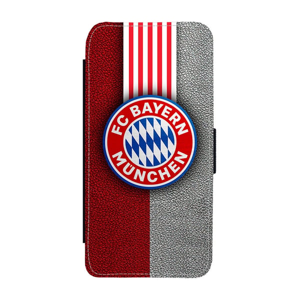 Til Samsung Galaxy S9: Bayern Munchen, flip-cover med unikt motiv, mobilcover med standerfunktion