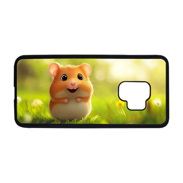 Til Samsung Galaxy S9: Barne Tegneserie Hamster, mobildeksel med unikt motiv, beskyttende cover