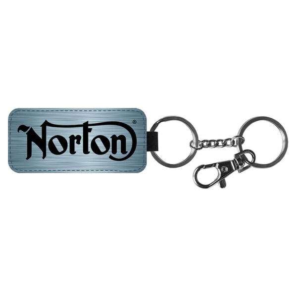 Nøkkelring: Norton, stilrent anheng med levende og unikt design