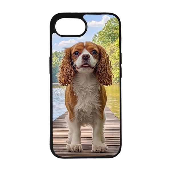 Hund Cavalier King Charles Spaniel iPhone SE 5G Mobiltelefon Deksel