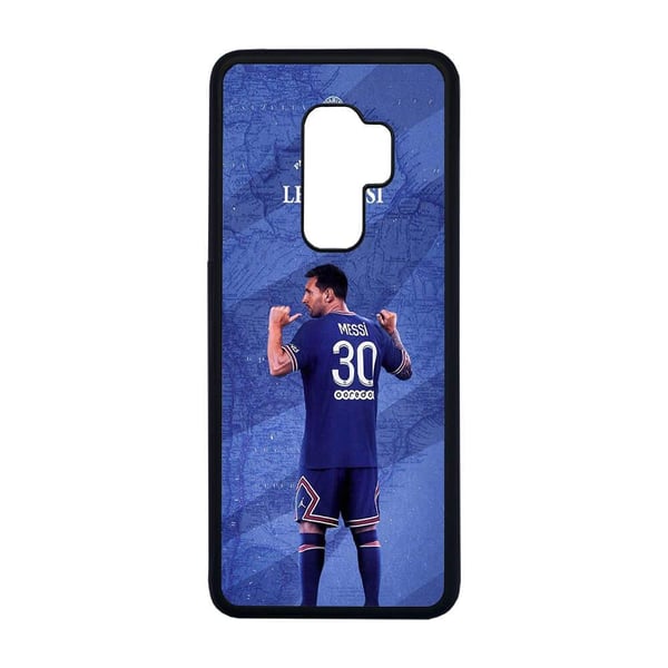 Til Samsung Galaxy S9+: Lionel Messi 2021 PSG, mobildeksel med unikt motiv, beskyttende cover