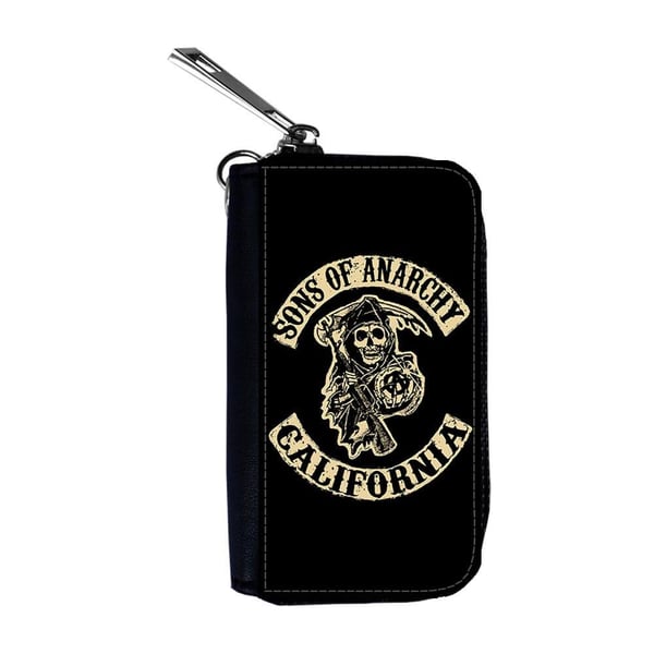 Bilnøgleetui: Sons of Anarchy Motorcykelklubb, beskyttende cover med levende og unikt design