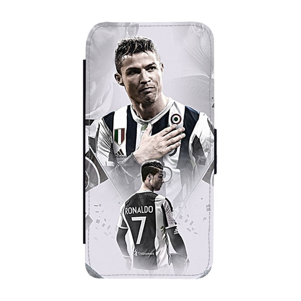 Cristiano Ronaldo 2019 Samsung Galaxy S9, flipdeksel med unikt motiv, mobiletui med stativfunksjon