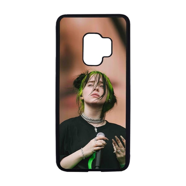 Til Samsung Galaxy S9: Billie Eilish, mobildeksel med unikt motiv, beskyttende cover